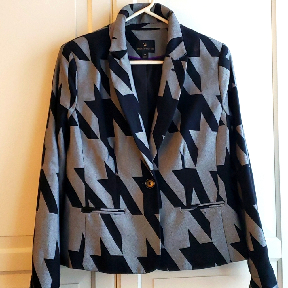 Womens Detailed Waist Blazer